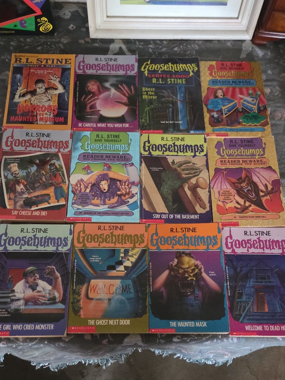 Goosebumps Book Lot - Multicolor Covers